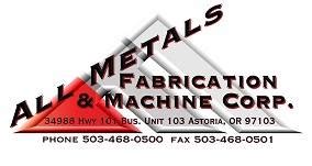 all metals fabrication astoria or|Business Profile for All Metals Fabrication .